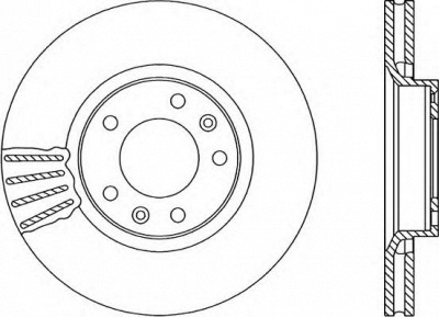 OPEN PARTS bdr111420 -  Тормозной диск